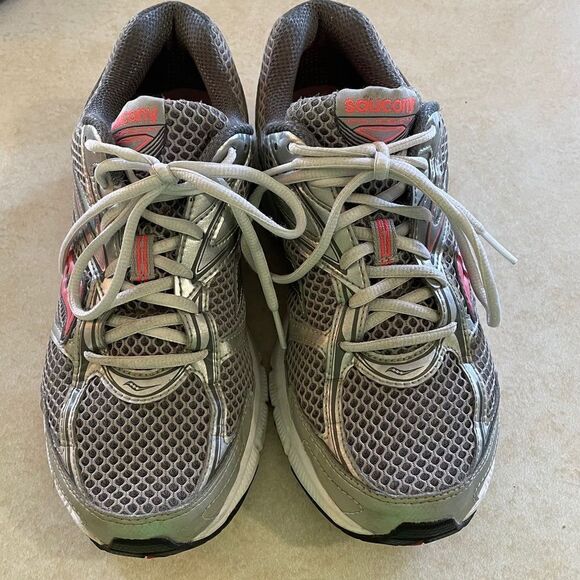 Saucony Cohesion Shoes women’s size 10 gray pink - Picture 3 of 8